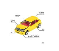 Majorette Japan Series Premium Cars Honda Civic Type R EK9 - Thumbnail