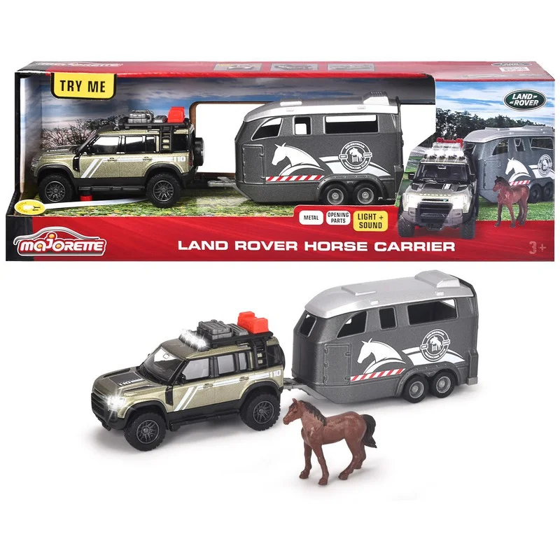 Majorette Land Rover Horse Carrier - Thumbnail