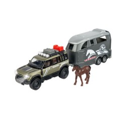 Majorette Land Rover Horse Carrier - Thumbnail