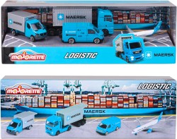 Majorette Maersk 4 Pieces Giftpack - Thumbnail