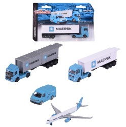 Majorette Maersk Transport Vehicles Assortment