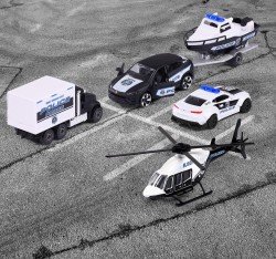 Majorette Police Force 4 Pieces Giftpack - Thumbnail