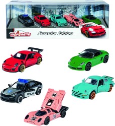 Porsche Metal Diecast 5 Parçalı Araç Seti - Thumbnail