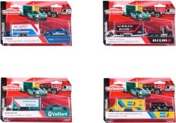 Majorette Race Trailer Set - Thumbnail