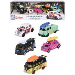 Majorette - Majorette Volkswagen 5 Araçlı Hediye Paketi