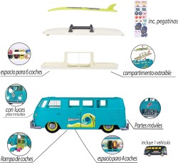 Majorette Volkswagen The Originals T1 Carry Case and Car - Thumbnail