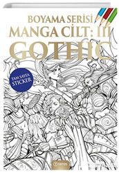 Teras Kitap - Manga Boyama Cilt 3 Gothic
