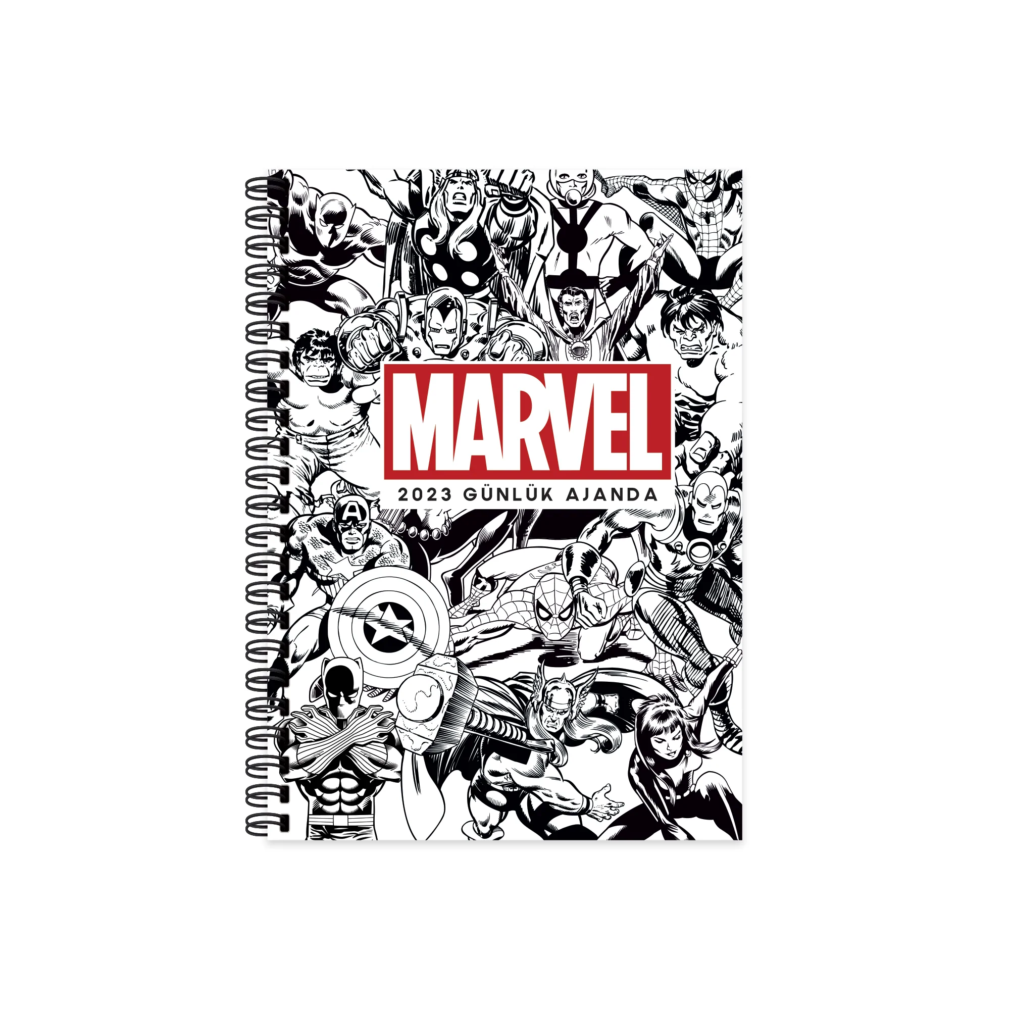 MARVEL AJANDA BEYAZ 2023 LIMITED EDITION - Thumbnail