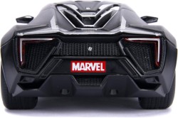 Jada Toys Marvel Avengers Black Panther Lykan Hypersport 1 24 - Thumbnail