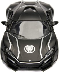Jada Toys Marvel Avengers Black Panther Lykan Hypersport 1 24 - Thumbnail