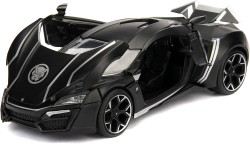 Jada Toys Marvel Avengers Black Panther Lykan Hypersport 1 24 - Thumbnail