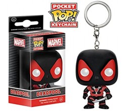 FUNKO POP KEYCHAIN MARVEL BLACK DEADPOOL - Thumbnail