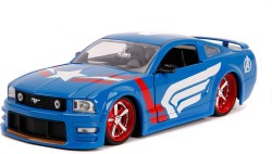 Marvel Captain America 2006 Ford Mustang GT 1 24 - Thumbnail