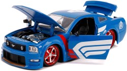 Marvel Captain America 2006 Ford Mustang GT 1 24 - Thumbnail