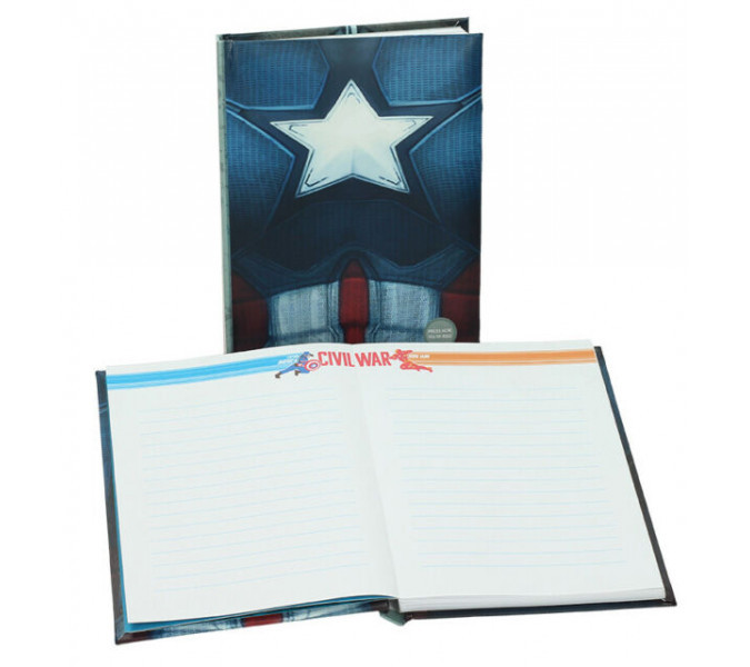 Marvel Captain America Chest Premium Işıklı Defter