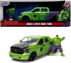 Jada Toys Marvel Hulk 2014 RAM 1500 1 24 - Thumbnail