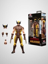Marvel Legends Deadpool vs Wolverine Wolverine Brown Suit Action Figure - Thumbnail