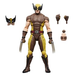 Marvel Legends Deadpool vs Wolverine Wolverine Brown Suit Action Figure - Thumbnail