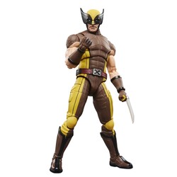 Hasbro - Marvel Legends Deadpool vs Wolverine Wolverine Brown Suit Action Figure