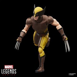 Marvel Legends Deadpool vs Wolverine Wolverine Brown Suit Action Figure - Thumbnail