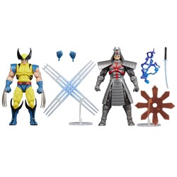 Marvel Legends Gamerverse Wolverine vs Marvel's Silver Samurai İkili Aksiyon Figür Seti - Thumbnail