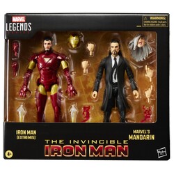Marvel Legends Iron Man and Marvel’s Mandarin İkili Aksiyon Figür Seti - Thumbnail