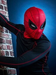 Marvel Legends Marvel Spiderman Homecoming Electronic Expressive Mask - Thumbnail