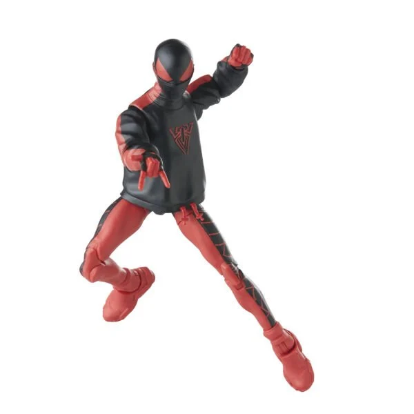 MARVEL LEGENDS SPIDERMAN MILES MORALES WITH HOODIE ACTION FIGURE - Thumbnail