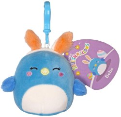 Squishmallows - Mavi Kuş Bebe Klipsli 10cm Peluş