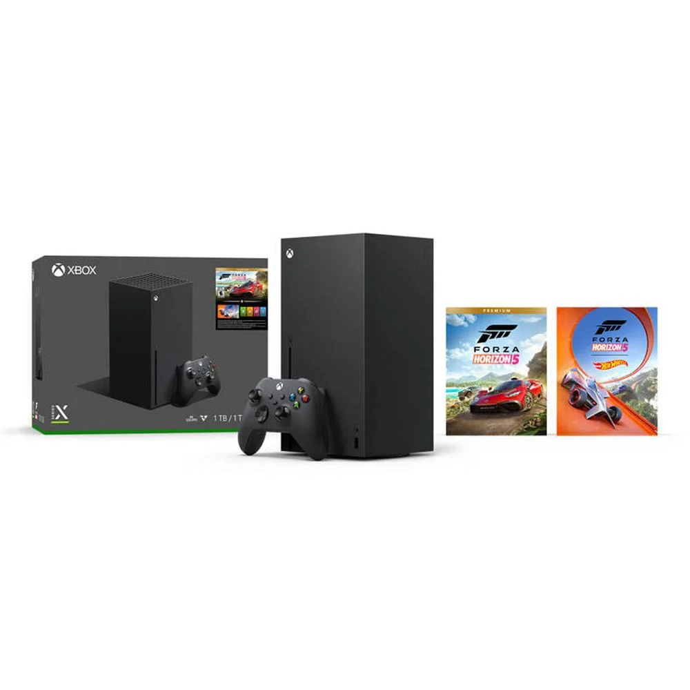 Microsoft Xbox Series X Black + Forza Horizon 5 - Premium Edition
