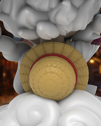 Mighty Jaxx XXRay One Piece Wanted Series Figure Gear 5 - Thumbnail
