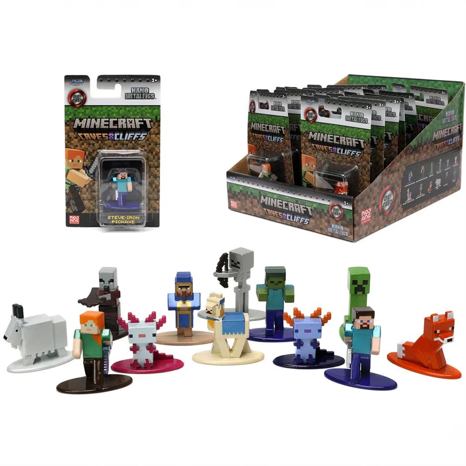MINECRAFT SINGLE PACK NANO FIGURES Mini Figürler Jada Toys