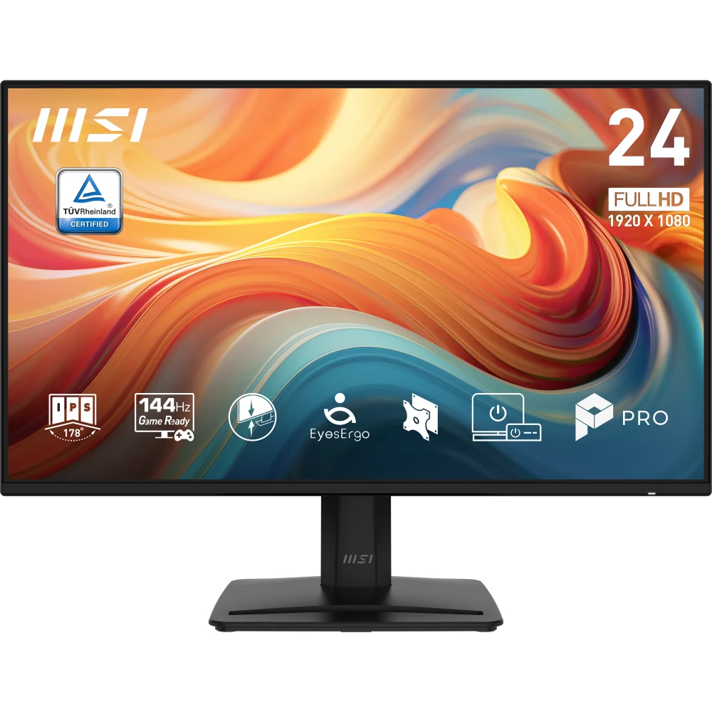 MSI 23.8 PRO MP242 E14A 1920x1080 (FHD) 16:9 FLAT IPS 144HZ 1MS (MPRT) ADAPTIVE-SYNC MONITOR - Thumbnail
