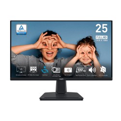 MSI 24.5 PRO MP251 1920x1080 (FHD) FLAT IPS 100HZ 1MS ANTI-GLARE MONITOR - Thumbnail