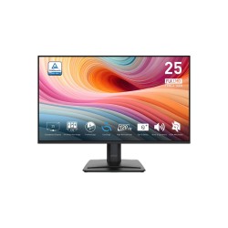 MSI 24.5 PRO MP251 E2 1920x1080 (FHD) 16:9 FLAT IPS 120HZ 1MS ADAPTIVE-SYNC SIYAH MONITOR - Thumbnail