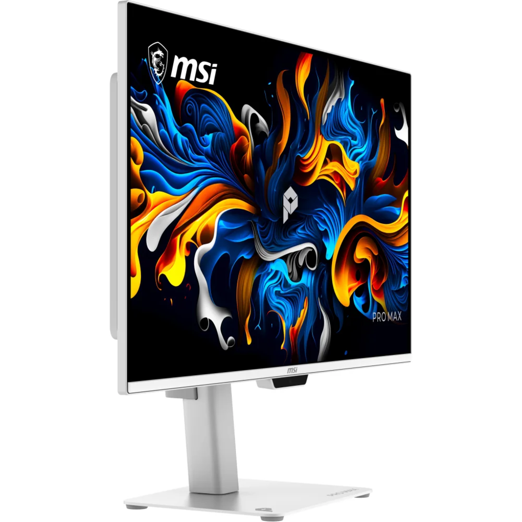 MSI 26.5 PRO MAX 271UPXW12G 3840 x 2160 (UHD) 16:9 FLAT QD-OLED 120HZ 0.03MS (GtG) FREESYNC PREMIUM PRO PIVOT BEYAZ MONITOR - Thumbnail