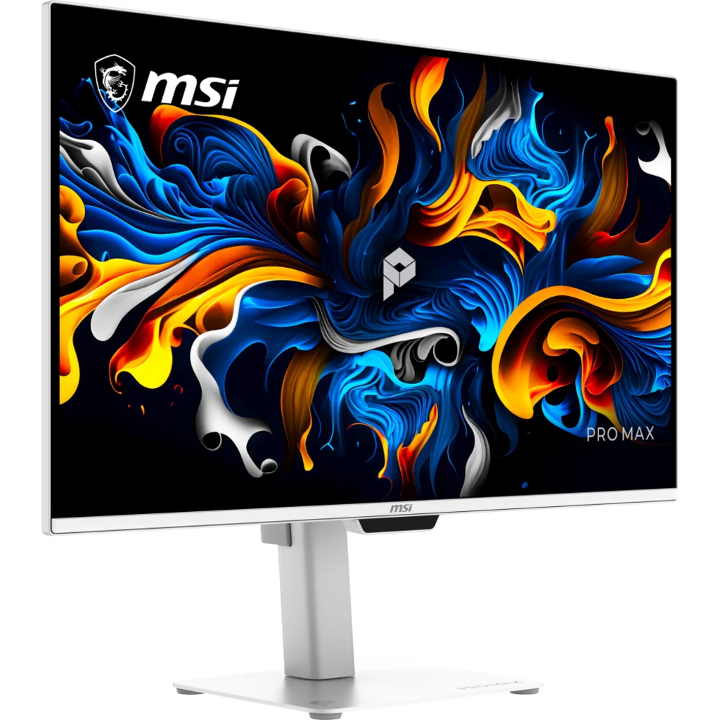 MSI 26.5 PRO MAX 271UPXW12G 3840 x 2160 (UHD) 16:9 FLAT QD-OLED 120HZ 0.03MS (GtG) FREESYNC PREMIUM PRO PIVOT BEYAZ MONITOR - Thumbnail
