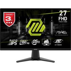 MSI 27 MAG 275F 1920x1080 (FHD) 16:9 FLAT RAPID IPS 180HZ 0.5MS(GTG) ADAPTIVE-SYNC GAMING MONITOR - Thumbnail