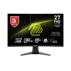 MSI 27 MAG 27C6F 1920x1080 (FHD) 16:9 CURVE 1500R VA 180HZ 1MS ADAPTIVE-SYNC GAMING MONITOR - Thumbnail