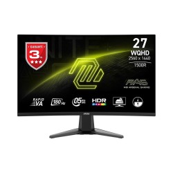 MSI MAG 27CQ6F 2560x1440 (QHD) 16:9 CURVE 1500R RAPID VA 180HZ 1MS FREESYNC GAMING MONITOR - Thumbnail