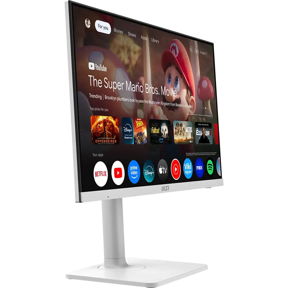 MSI 27 MODERN MD272UPSW 3840X2160 (UHD) 16:9 FLAT IPS 60HZ 1MS ADAPTIVE-SYNC PIVOT BEYAZ TYPE-C MONITOR - Thumbnail