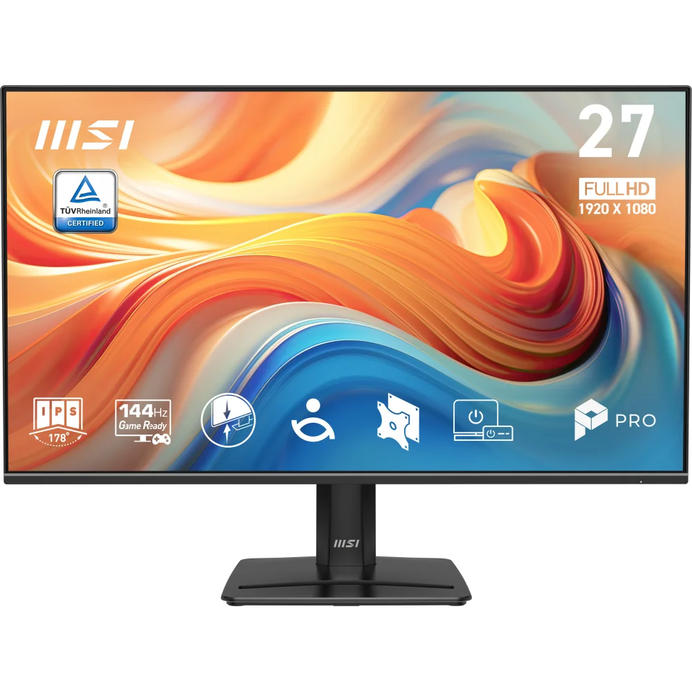 MSI - MSI 27 PRO MP271 E14A 1920x1080 (FHD) 16:9 FLAT IPS 144HZ 1MS (MPRT) FREESYNC MONITOR
