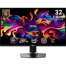 MSI - MSI 31.5 MAG 321UP QD-OLED 3840x2160 (UHD) 16:9 FLAT 1500R VA 165HZ 0.03MS FREESYNC PREMIUM GAMING MONITOR