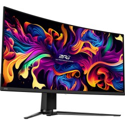 MSI 34 MPG 341CQPX QD-OLED 3440x1440 (UWQHD) 21:9 CURVE 1800R QD-OLED 240HZ 0.03MS ADAPTIVE-SYNC GAMING MONITOR - Thumbnail