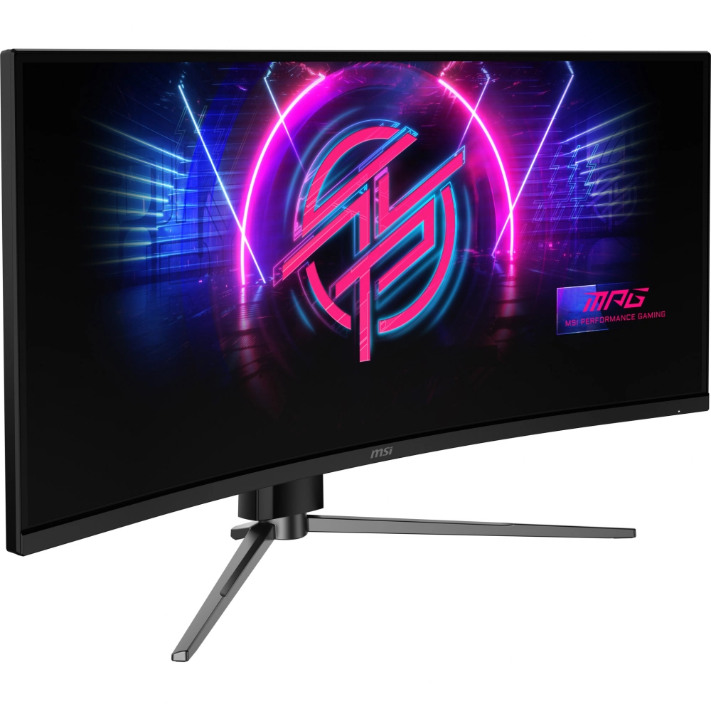 MSI MPG 346CQRF X24 3440x1440 UWQHD 21:9 CURVE 1500R RAPID VA 240HZ 0.5MS ADAPTIVE-SYNC GAMING MONITOR - Thumbnail