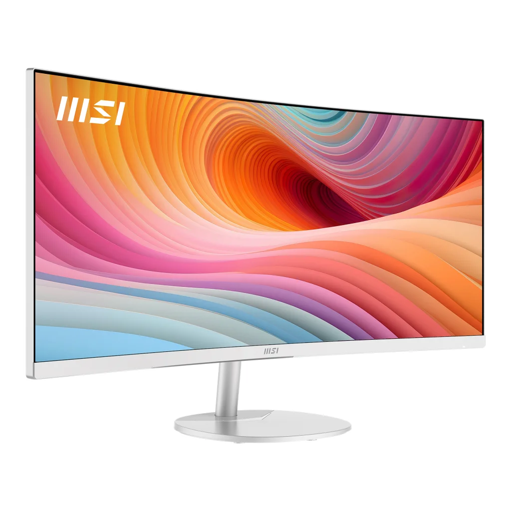 MSI 34 PRO MP341CQW E12 3440x1440 CURVE 1500R VA 120HZ 1MS FREESYNC PREMIUM BEYAZ MONITOR - Thumbnail