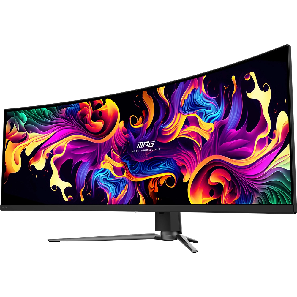 MSI 49 MPG 491CQP QD-OLED 5120x1440 (DQHD) 32:9 CURVE 1800R QD-OLED 144HZ 0.03MS ADAPTIVE-SYNC GAMING MONITOR - Thumbnail