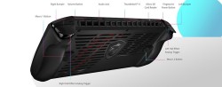 MSI CLAW A1M-088TR ULTRA 7 155H 16GB LDDR5 UMA 512GB SSD 7.0 FHD 120Hz W11 - Thumbnail