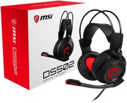 MSI DS502 7.1 Surround Kablolu Siyah Titreşimli Oyuncu Kulaklığı - Thumbnail