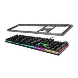 MSI Force GK310 RED TR Red Switch Türkçe RGB Mekanik Kablolu Gaming Klavye - Thumbnail